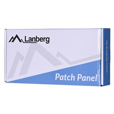 7. Patch panel Lanberg PPF6-9012-S (1U; 10"; kat. 6; FTP; 12xRJ-45)