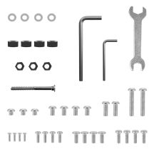 Wózek Maclean MC-793 max 17"-32", max 20kg, - mobilne stanowisko komputerowe na kółkach