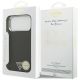 8. Etui Guess Glitter Triangle Logo MagSafe na iPhone 17 Pro Max / 18 Pro Max - czarne
