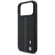 6. Etui BMW M Perforated Stripe Logo MagSafe na iPhone 17 Pro Max - niebieskie