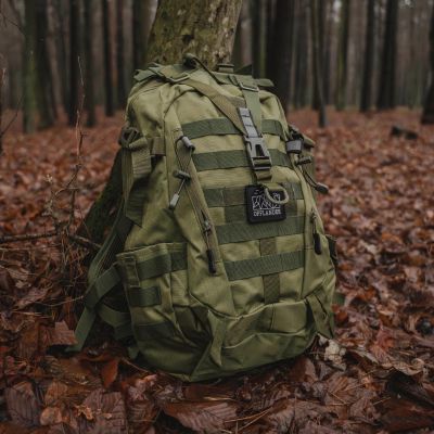 9. Plecak turystyczny Offlander Survival Trekker 25L OFF_CACC_34GN