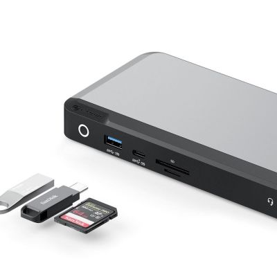 3. ALOGIC DX3 Przewodowa USB 3.2 Gen 1 (3.1 Gen 1) Type-C Czarny, Szary