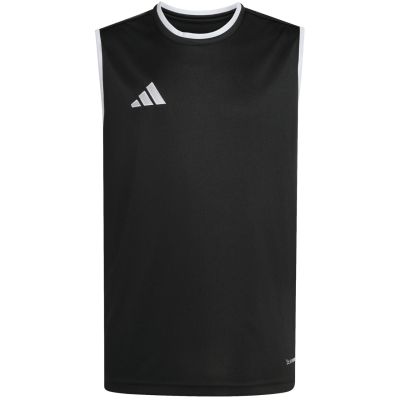 2. Koszulka dla dzieci adidas Entrada 26 Sleeveless Jersey czarna KB3933