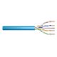 4. Kabel instalacyjny DIGITUS kat.6A, U/UTP, B2ca, AWG 23/1, LSOH, 100m, niebieski