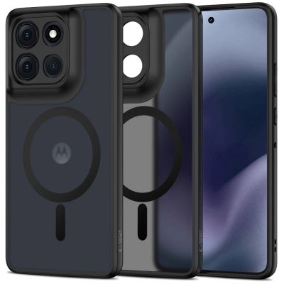 Etui Tech-Protect MagMat MagSafe na Motorola Moto G86 5G - czarny mat