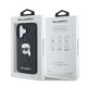 8. Etui Karl Lagerfeld Monogram Karl Head Pin na iPhone 16 - czarne