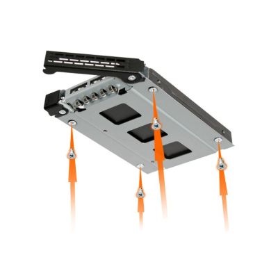 3. Icy Dock MB411SPO-B panel drive bay Czarny
