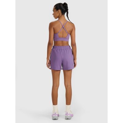 2. Spodenki treningowe szybkoschnące damskie 4F 4FWAW25TFSHF1038-53S