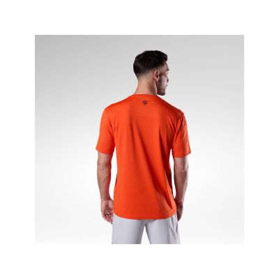3. Koszulka męska ROSSIGNOL M Graphic Active Tee pomarańczowa