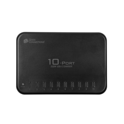 Dobre połączenia USB-Desktop-Schnellladestation 200W 10Port