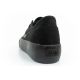5. Lee Cooper buty sportowe damskie trampki z tkaniny platforma czarne