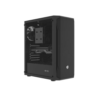 7. FURY OBUDOWA KOMPUTEROWA FURY SHOBO SH4F MIDI TOWER Z OKNEM CZARNA