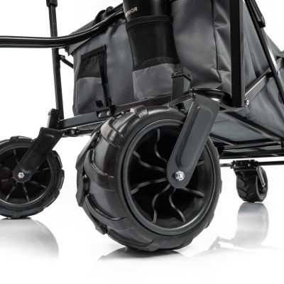 7. Wózek transportowy z daszkiem Meteor XR-100 szary