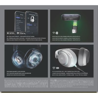 10. Słuchawki Steelseries Arctis Nova 3X Wireless for Xbox, White