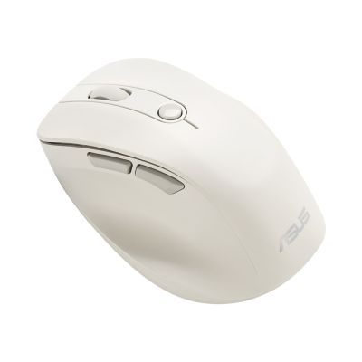 5. Mysz bezprzewodowa ASUS MD105 Wireless Mouse Milky White 2400DPI Dual-mode wireless 2.4 GHz and Bluetooth