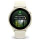 10. Zegarek Garmin Vivoactive 6 42mm Bone/Lunar Gold