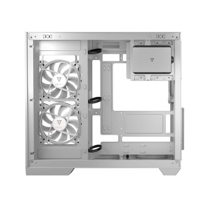 15. MODECOM OBUDOWA VOLCNO PANORAMA APEX ARGB 5F MIDI WHITE