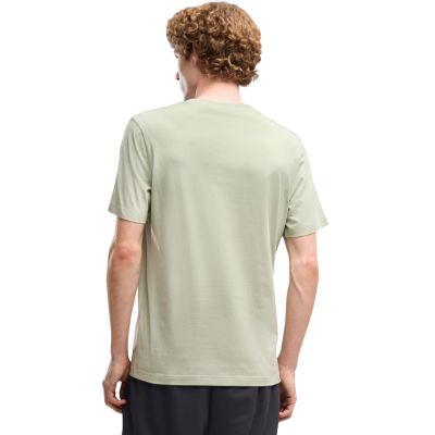 4. Koszulka męska Puma ESS Small No.1 Logo centered Tee jasnozielona 692912 28