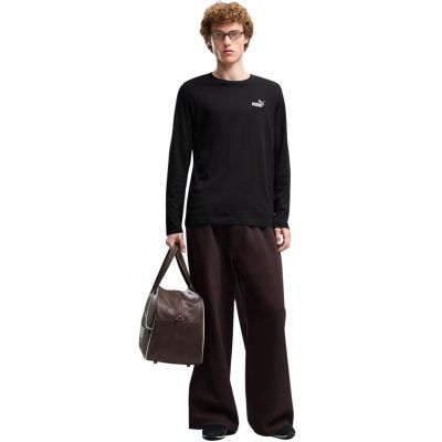 5. Koszulka męska Puma ESS No. 1 Logo Longsleeve Tee czarna 682546 01