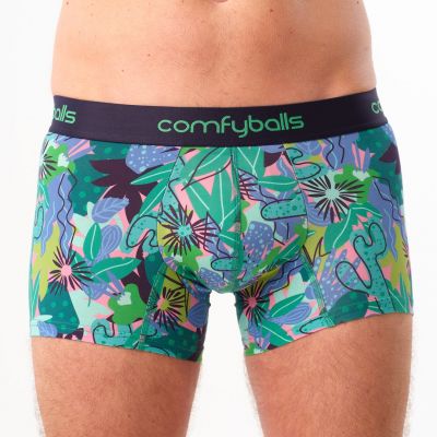 4. Comfyballs Tropical Cotton Slipy Zielony