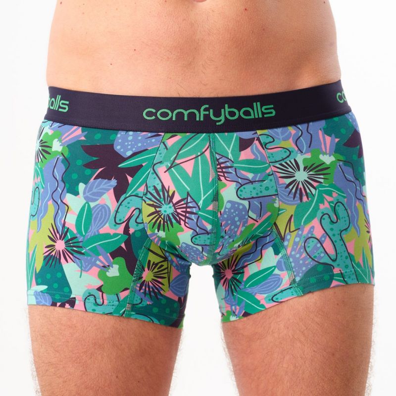 4. Comfyballs Tropical Cotton Slipy Zielony