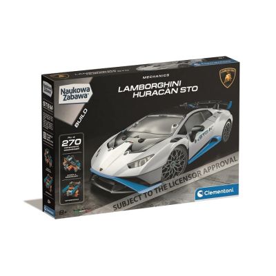Clementoni Naukowa zabawa. Laboratorium mechaniki Lamborghini Huracan STO