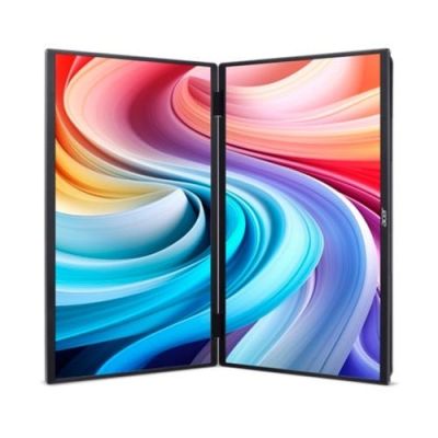 8. Acer PD163QT Przenośny monitor Czarny 39,6 cm (15.6") 1920 x 1080 px