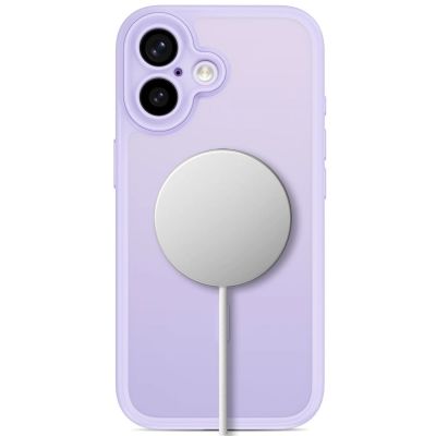 3. Etui Tech-Protect MagPeak MagSafe CC na iPhone 17 - fioletowy matowy