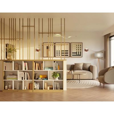 6. REGAŁ FIESTA 8P ARTISAN/BIEL