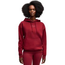 Bluza damska Puma ESS Script Comfort Hoodie czerwona 694136 23