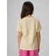 2. T-shirt regular z nadrukiem dziewczęcy 4F 4FJRSS26TTSHF4418-73S