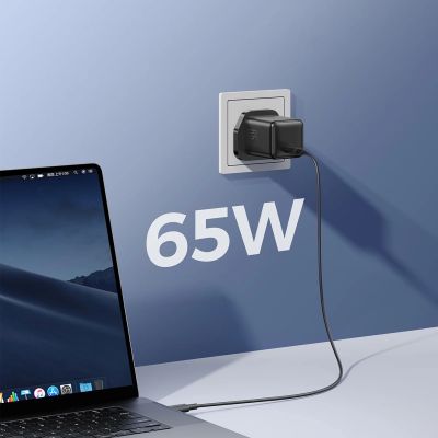 4. Ładowarka sieciowa Joyroom JR-TCG1865W1 x USB-C (wtyczka UK)- czarna