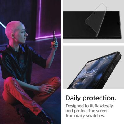 5. Folia hydrożelowa Spigen Neo Flex na Samsung Galaxy S23 Ultra - 2 szt.