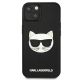 3. Etui Karl Lagerfeld 3D Rubber Choupette na iPhone 13 mini - czarne