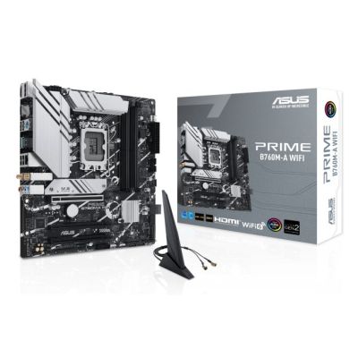 4. ASUS PRIME B760M-A WIFI Intel B760 LGA 1700 micro ATX