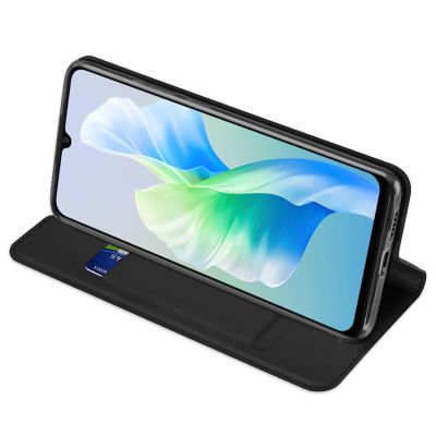 6. Dux Ducis Skin Pro kabura etui pokrowiec z klapką Vivo V23e czarny