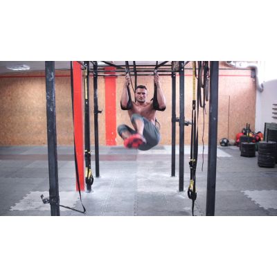 4. DBX Strap Pro - Wzmocnione Uchwyty Treningowe - AB Sling Strap