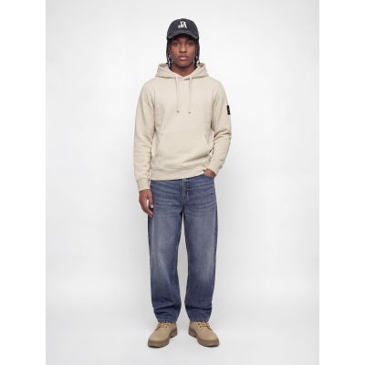 5. Jack&Jones męska bluza z kapturem JJCLEVELAND SWEAT HOOD SN 12298441 MOONBEAM