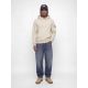 5. Jack&Jones męska bluza z kapturem JJCLEVELAND SWEAT HOOD SN 12298441 MOONBEAM