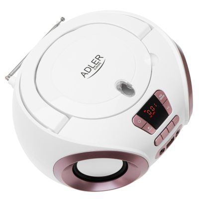 2. Odtwarzacz CD/MP3 (boombox) ADLER AD 1181wc