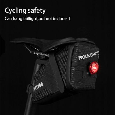 5. Torba rowerowa Rockbros C29-BK wodoodporna pod siodełko - czarna