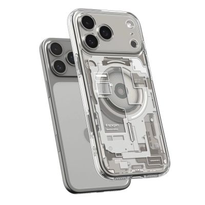 5. Etui Spigen Ultra Hybrid MagSafe na iPhone 17 Pro Zero One - tytanowe