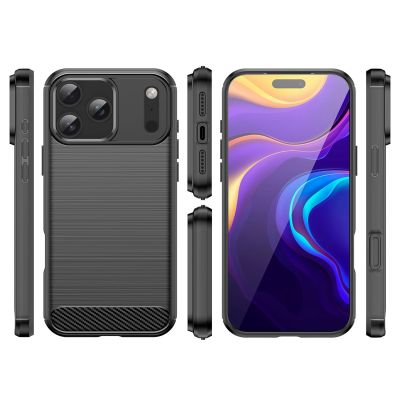 2. Etui Carbon Case na iPhone 17 Pro - czarne
