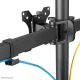 9. Neomounts FPMA-D550D3BLACK uchwyt / stojak do monitorów 68,6 cm (27") Biurko Czarny