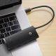 9. Baseus Lite Series wielofunkcyjny HUB USB Typ C - 2 x USB 3.0 / USB Typ C / HDMI 1,4 / SD/TF OTG czarny (WKQX050001)
