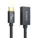 Adapter Orico CAF31 USB-C - USB-A 3.1 Gen 2 10Gbps 1m OTG - czarny