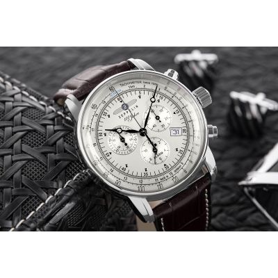 4. Zegarek Męski ZEPPELIN 100 Yahre 7680-1 + BOX