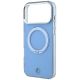 6. Etui Mercedes with ring Stand and Iconic Logo MagSafe na iPhone 18 Pro Max / 17 Pro Max - niebieskie