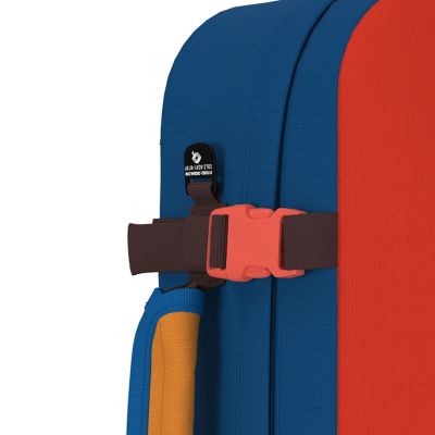 7. Plecak turystyczny CabinZero Classic 44L Tropical Blocks - CZ172308