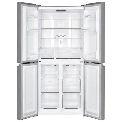 2. Lodówka z zamrażalnikiem dolnym Multi Door Total Full No Frost MPM-434-SBF-08 białe szkło